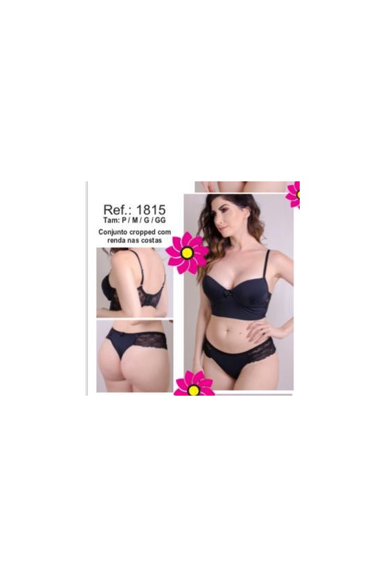 Conjunto de Lingerie de Microfibra Femminart