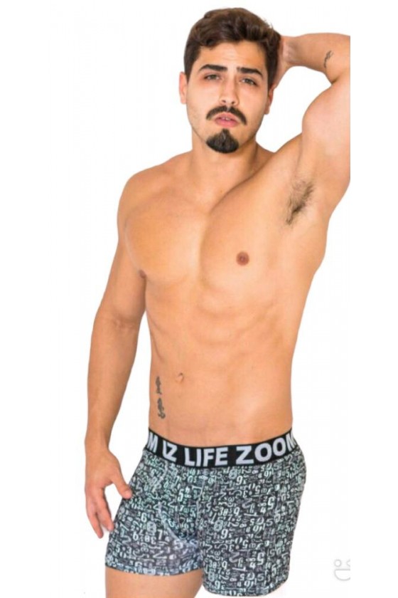 Cueca Boxer  Algodão Estampado