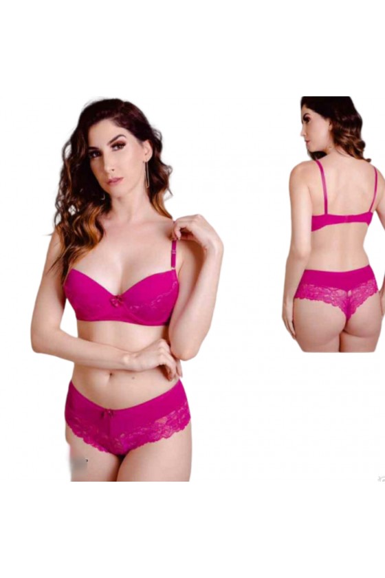 Conjunto de Lingerie de Microfibra Femminart